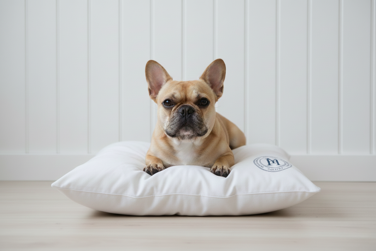Coussin beige