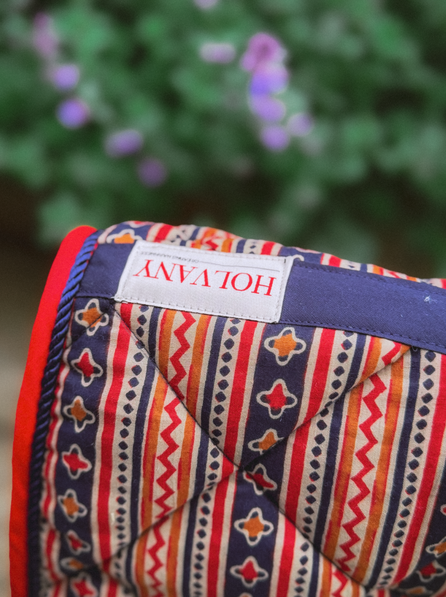 Ethnic Striped Saddle Pad 9