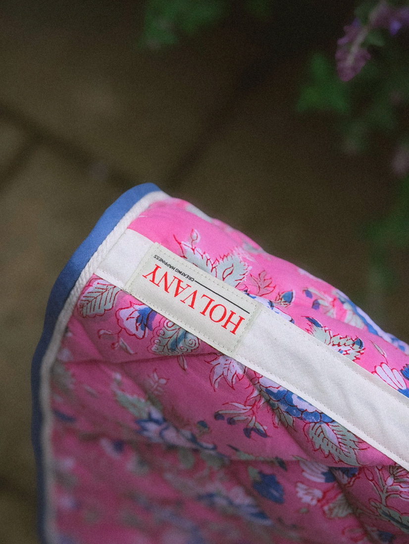 Tapis de selle rose 13