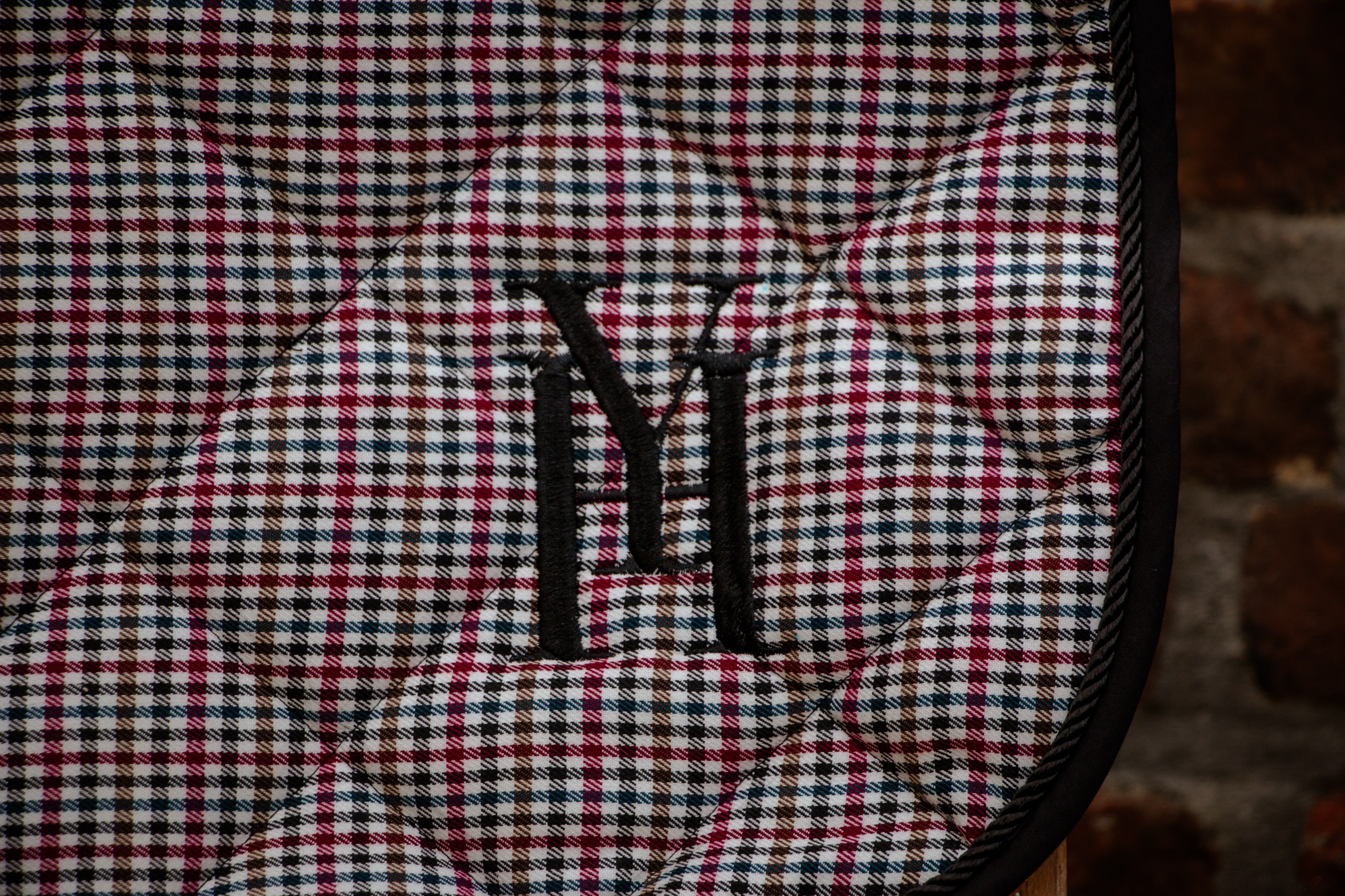 Tapis de selle Pied de poule