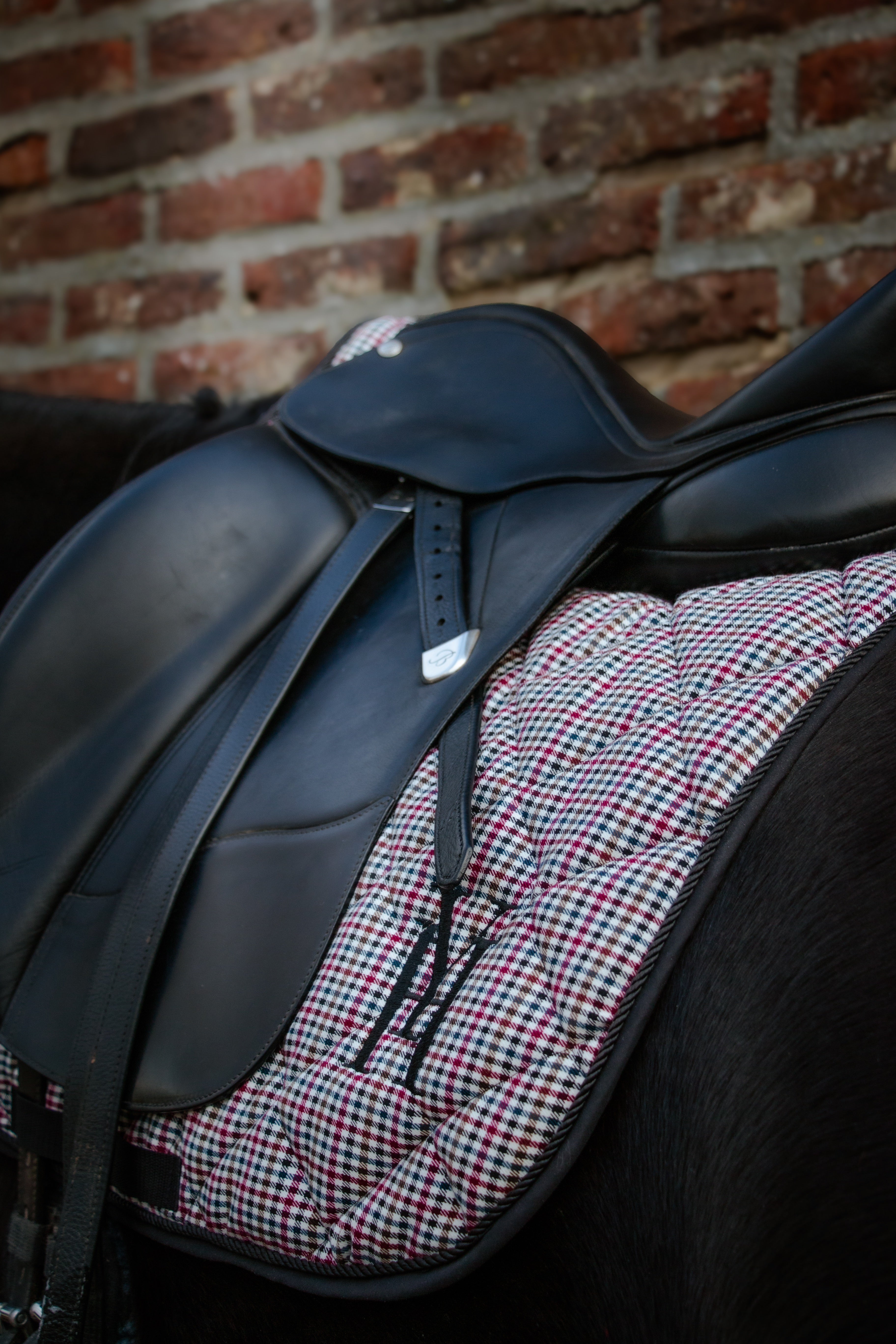 Tapis de selle Pied de poule