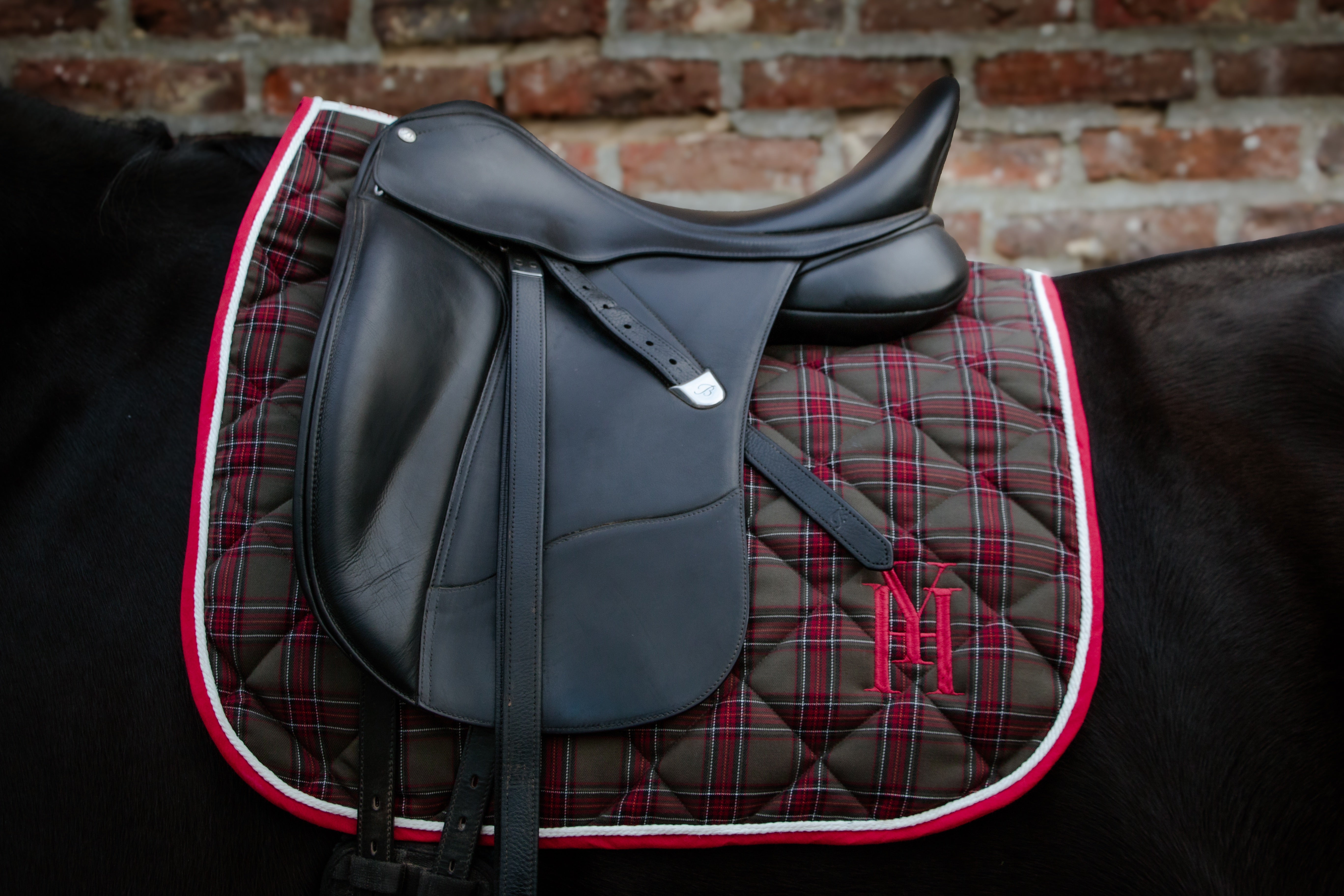 Khaki saddle pad