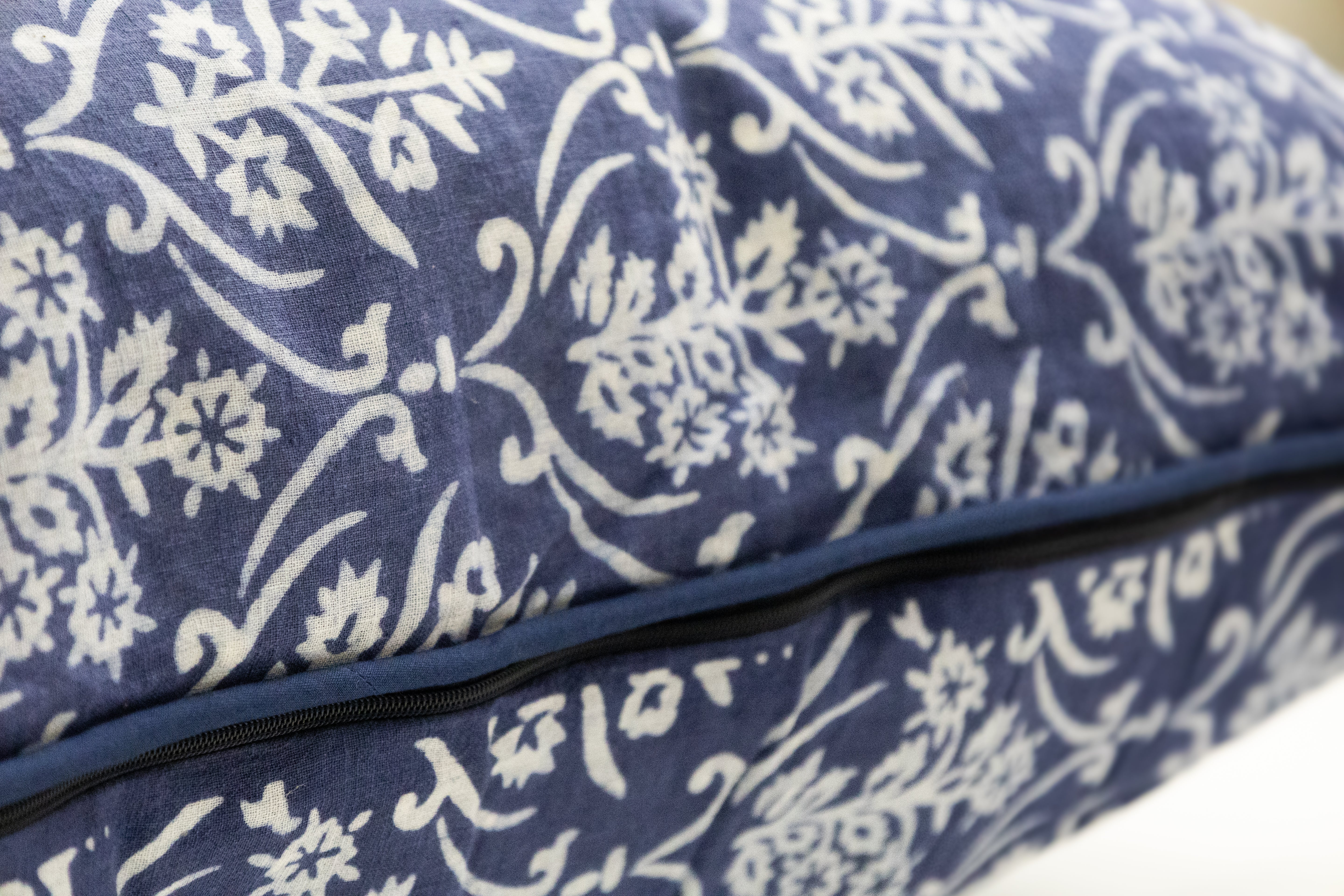 Coussin Bleu 4