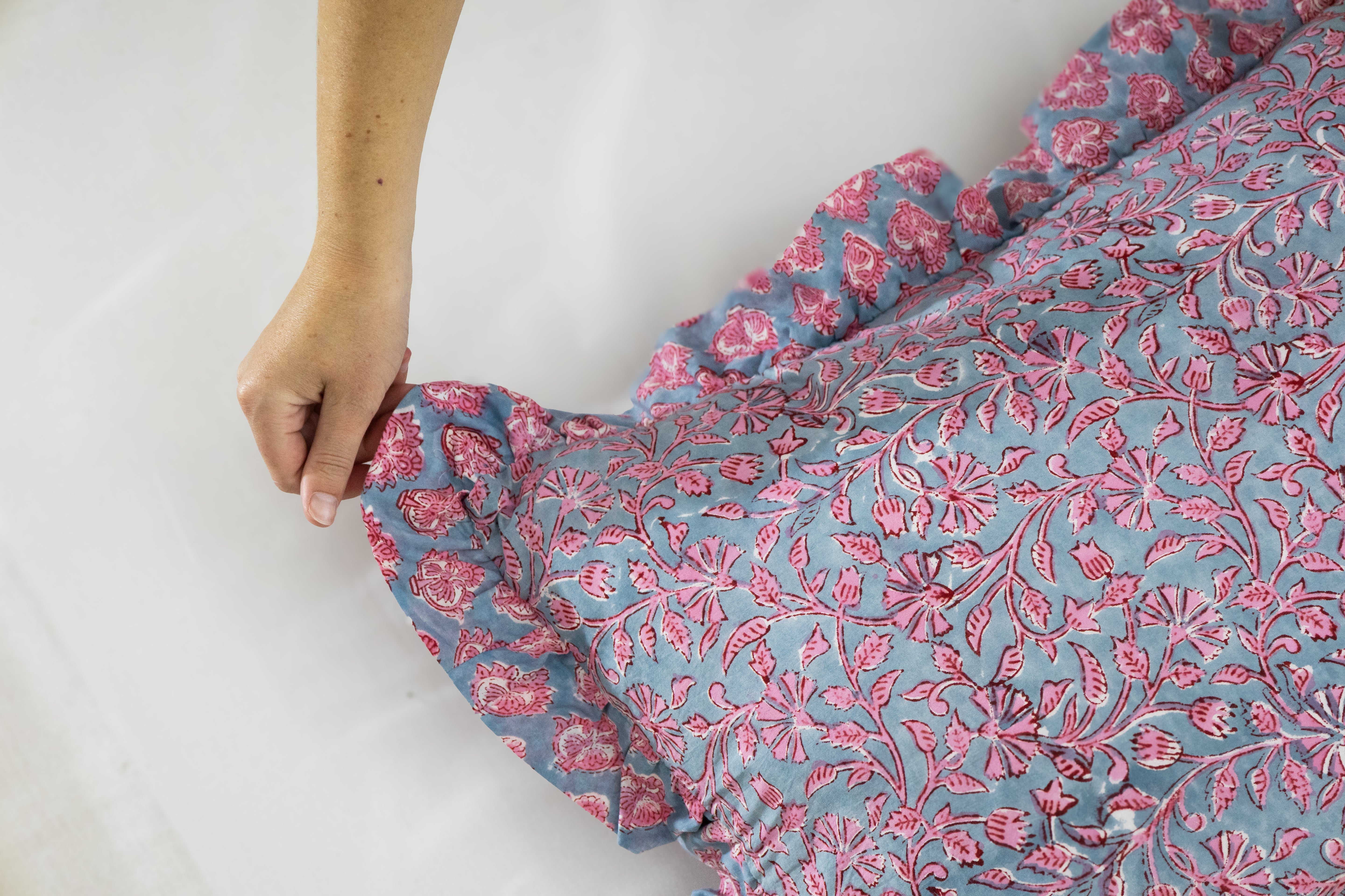 Coussin à Volant