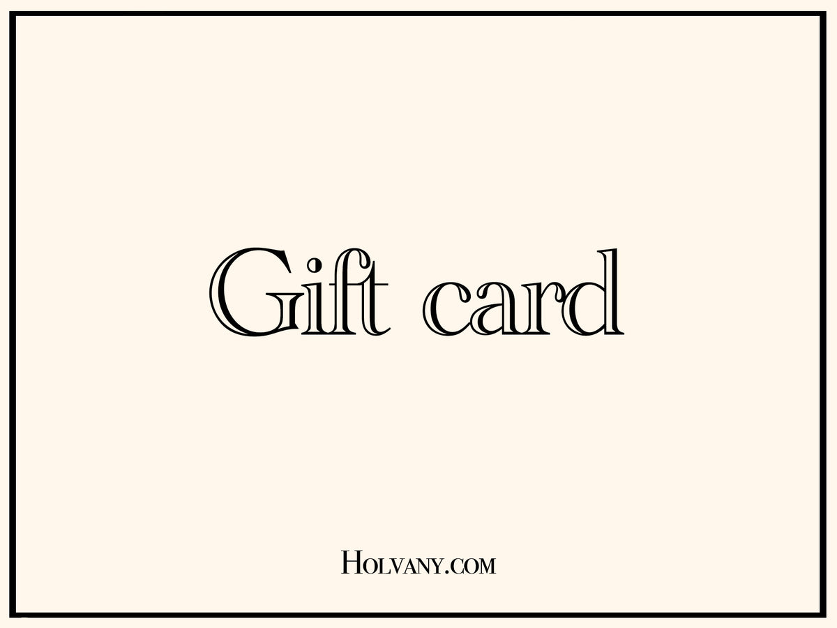 Holvany gift card